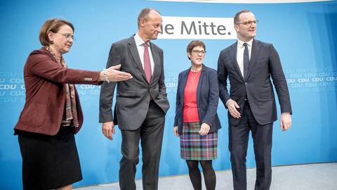 Kandidaten für CDU-Vorsitz betonen fairen Wettstreit