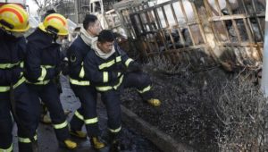Mehr als 20 Tote bei Explosion von Chemie-Laster in Nordchina