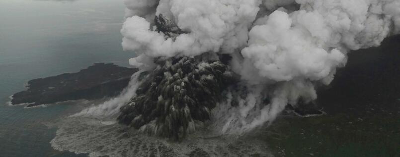 Indonesien erhöht Warnstufe für Vulkan Anak Krakatoa