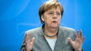 Kanzlerin Angela Merkel nimmt an Trauerfeier für George H.W.  Bush teil